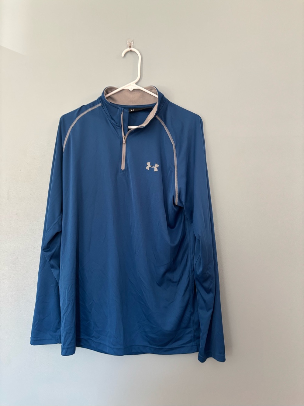Under Armour Blue Quarter-Zip Training Pullover